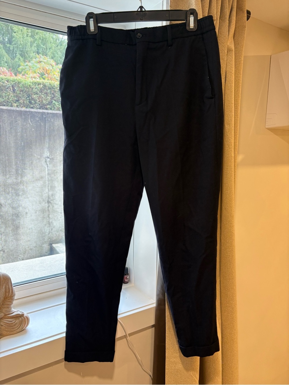 Men's Navy Casual Trousers